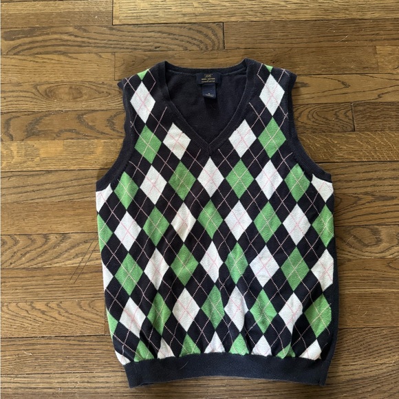 Brooks Brothers Argyle Sweater Vest - Picture 1 of 2
